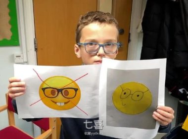 牛津郡10岁孩童请愿苹果修改「书呆子」表情包